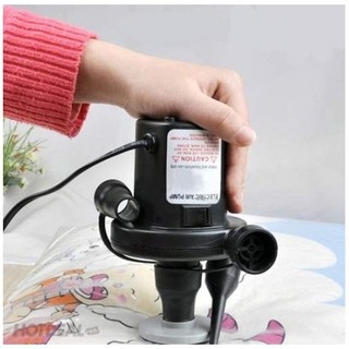 Bơm điện mini 2 chiều hút thổi tiện lợi bơm phao bơi, bơm ghế hơi, bơm bể phao, bơm hút chân không