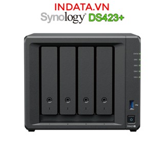 Ổ cứng mạng NAS Synology DiskStation DS423+ Intel Celeron J4125, 2GB, 2x1GbE, 4 bay, hàng chính hãng