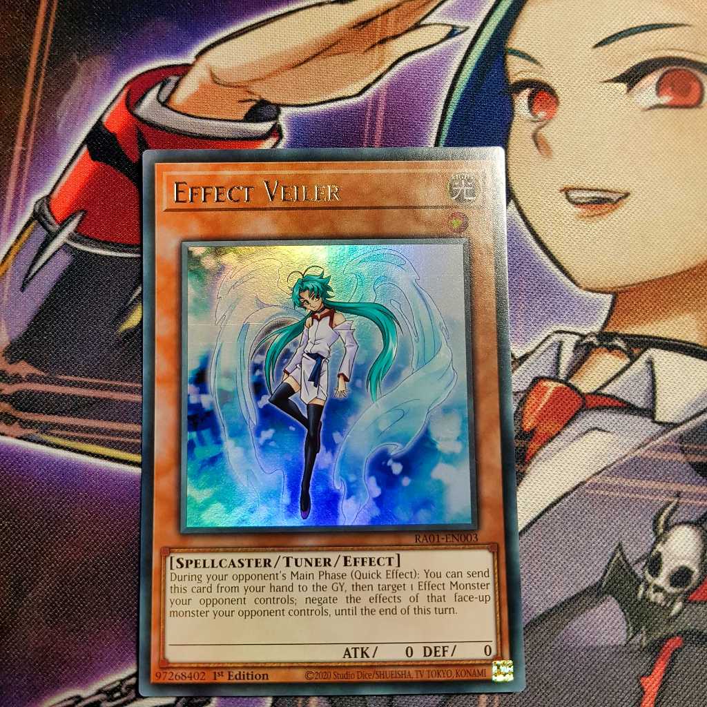Thẻ bài Yugioh chính hãng | Effect Veiler | RA01 Ultra Rare