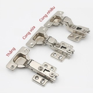 Bản lề tủ bằng inox cao cấp không gỉ, Bản lề bật giảm chấn tháo lắp dễ dàng