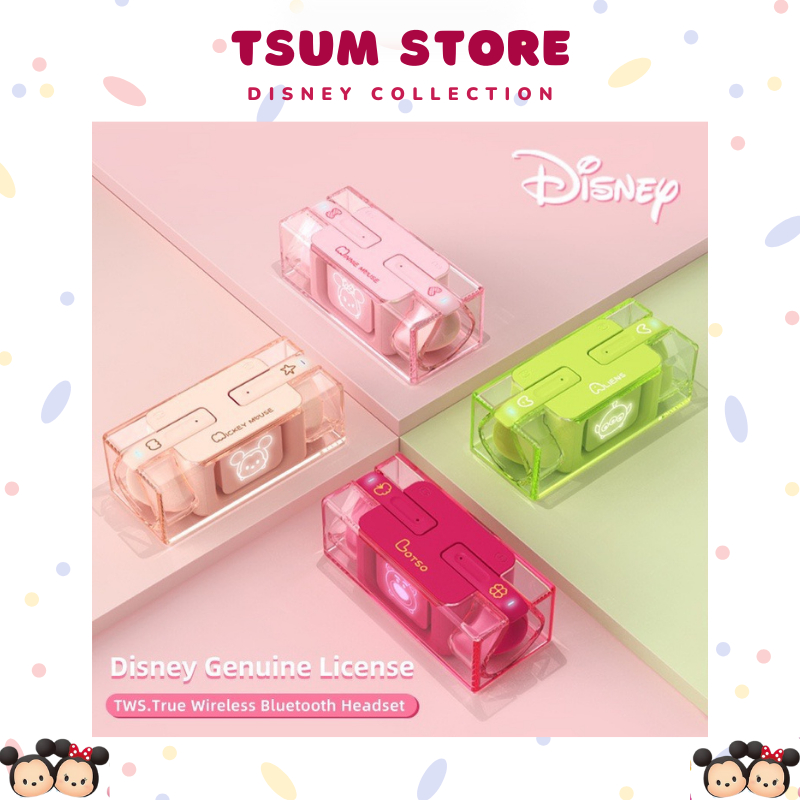 Tai Nghe Bluetooth Disney 5.3 Không Dây Có Mic Hai Chế Độ Cảm Ứng - Disney DN03 (TSUM STORE)