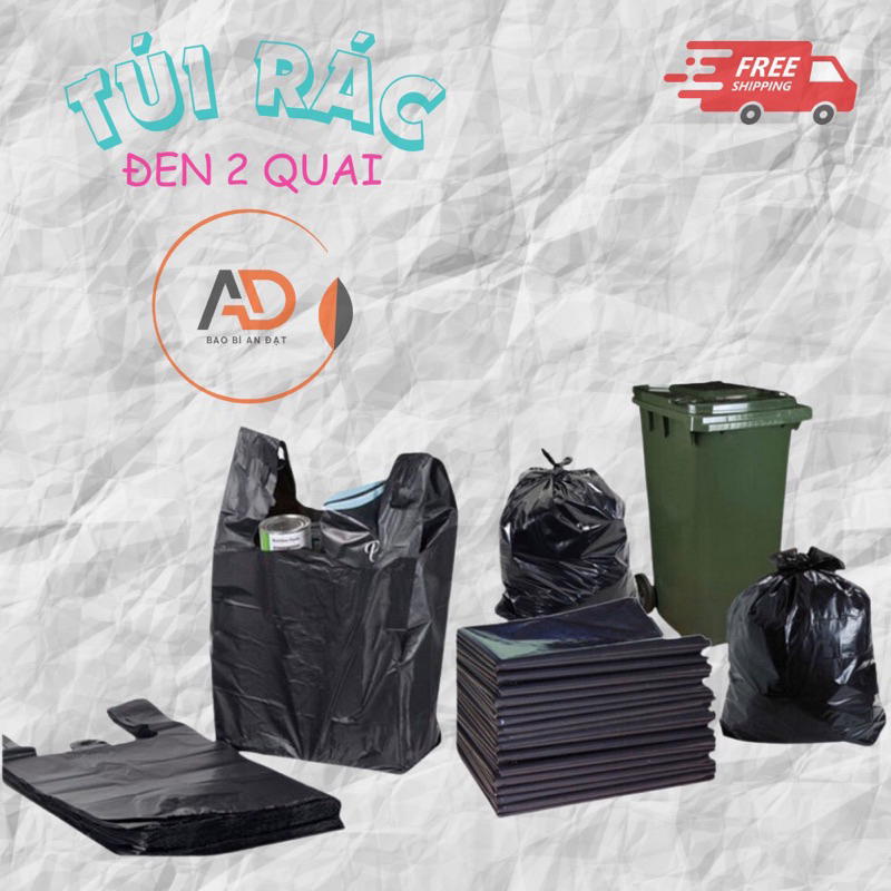 1KG túi PE đen ( đựng hàng , gói hàng )
