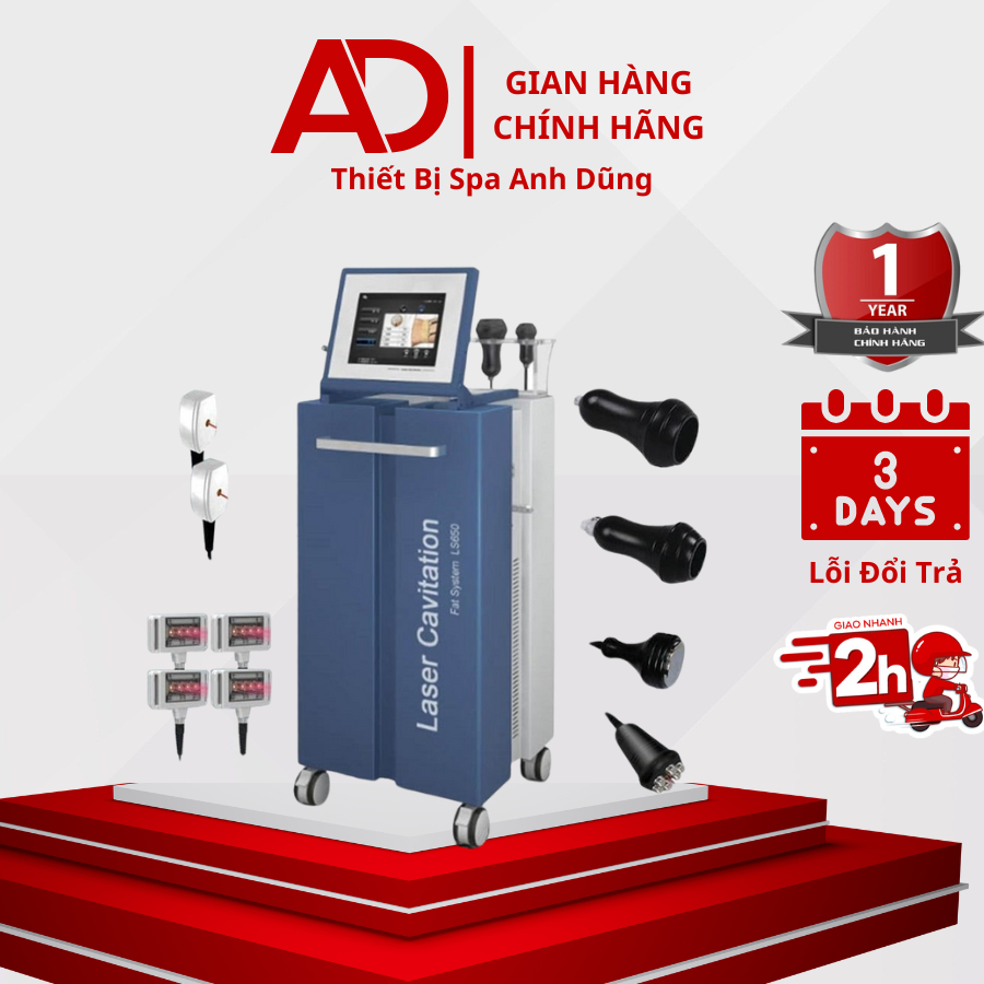 MÁY GIẢM BÉO LS650 CHÍNH HÃNG, Hàng Chuẩn Loại 1 [BH 12 THÁNG]