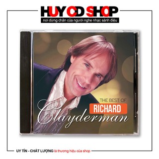 Đĩa cd nhạc hoà tấu richard clayderman nhạc quốc tế đĩa lòng trắng chất lượng cao huy cd shop