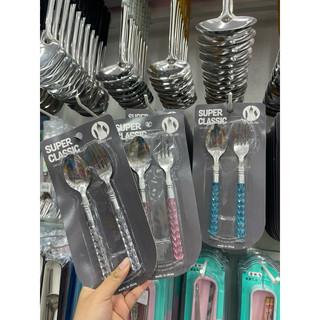 bộ thìa dĩa inox cao cấp