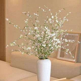  Cành Tuyết Mai Cao Cấp Cắm Bình-Hoa giả,hoa lụa 