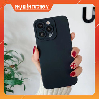 Ốp lưng dẻo, chống bám vân tay bảo vệ camera iPhone từ X tới 14 Pro Max