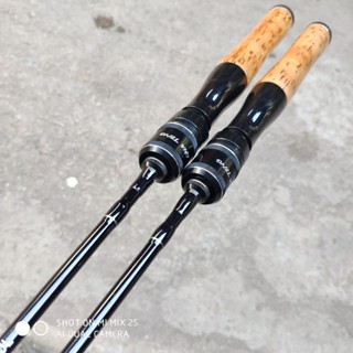 Cần Câu Lure Tay Gỗ, Chất Liệu Carbon, Độ Cứng UL, Ngọn Đặc - QĐ