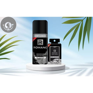 ( Combo Siêu Tiết Kiệm) Xịt Khử Mùi Gentleman 150ml+ Nước Hoa 18ml.