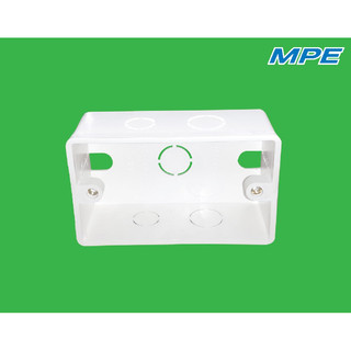 ĐẾ ÂM HỘP NHỰA ÂM TƯỜNG ĐƠN MPE A157N