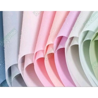 Giấy Gói Hoa màu pastel xinh xắn