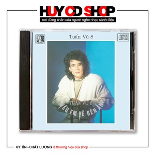Đĩa cd tuấn vũ nếu anh về bên em nhạc vàng trữ tình bolero đĩa lòng trắng chất lượng cao âm thanh chuẩn huy cd shop