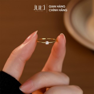 Nhẫn đeo tay mạ vàng 7 lớp đính hạt Kim Cương cao cấp sang trọng | phong cách Châu Âu | N953 JULI JEWELRY