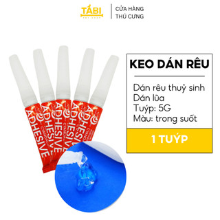 Keo Dán Rêu Cây Thuỷ Sinh ADHESIVE 5g - Keo Dán Cây Thuỷ Sinh. [KEO DÁN ĐỎ]