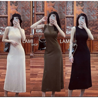 đầm ba lỗ dáng dài đầm sát nách bigisize 40-120kg |TUYỀN SALLY|