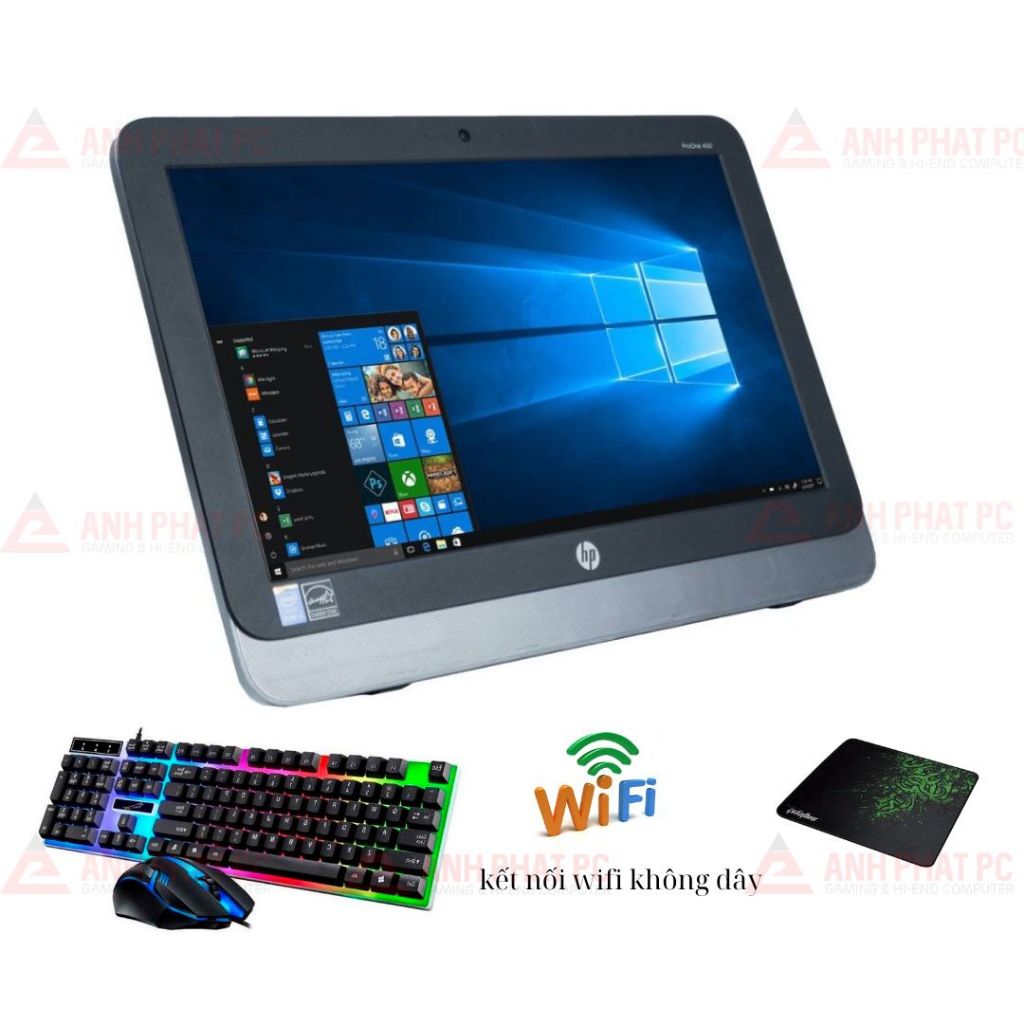 Máy Tính All in one Core I5 Ram 8GB SSD Wifi không dây có giọng nói