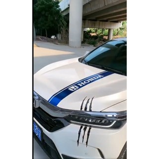 Tem Hãng Dán capo xe con - tem decal phản quang 7 màu