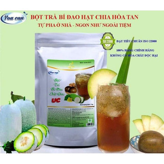 Bột trà bí đao hạt chia hoà tan 100g