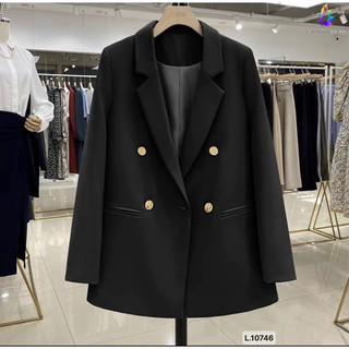 Áo blazer nữ áo vest dài tay khoác ngoài phong cách hàn quốc