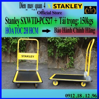 Stanley pc527 -- xe đẩy hàng 4 bánh stanley sxwtd-pc527 chính hãng mới 100%