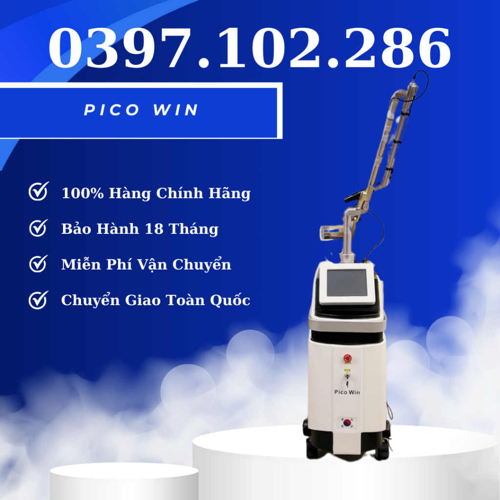 MÁY LASER PICO WIN | LASER XÓA XĂM TRỊ NÁM PICO WIN DÙNG TRONG SPA ❤️KAT SHOP❤️