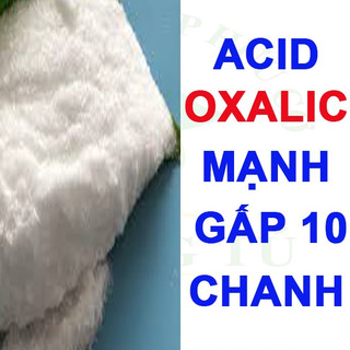 Oxalic acid - 1kg Bột chanh bột tẩy trắng , tẩy vết dầu, rỉ sét, ố vàng trên vải, tẩy keo chụp bản. LB