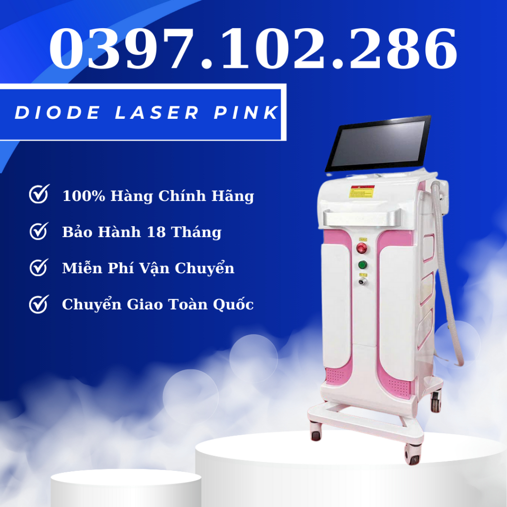 MÁY TRIỆT LÔNG DIODE LASER PINK | TRIỆT LÔNG DIODE LASER PINK ❤️KAT SHOP❤️