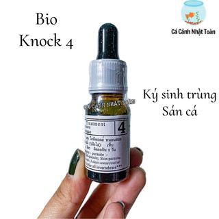 BIO KNOCK 4 HỖ TRỢ CÁC VẤN ĐỀ KÝ SINH TRÙNG CHO CÁ CẢNH