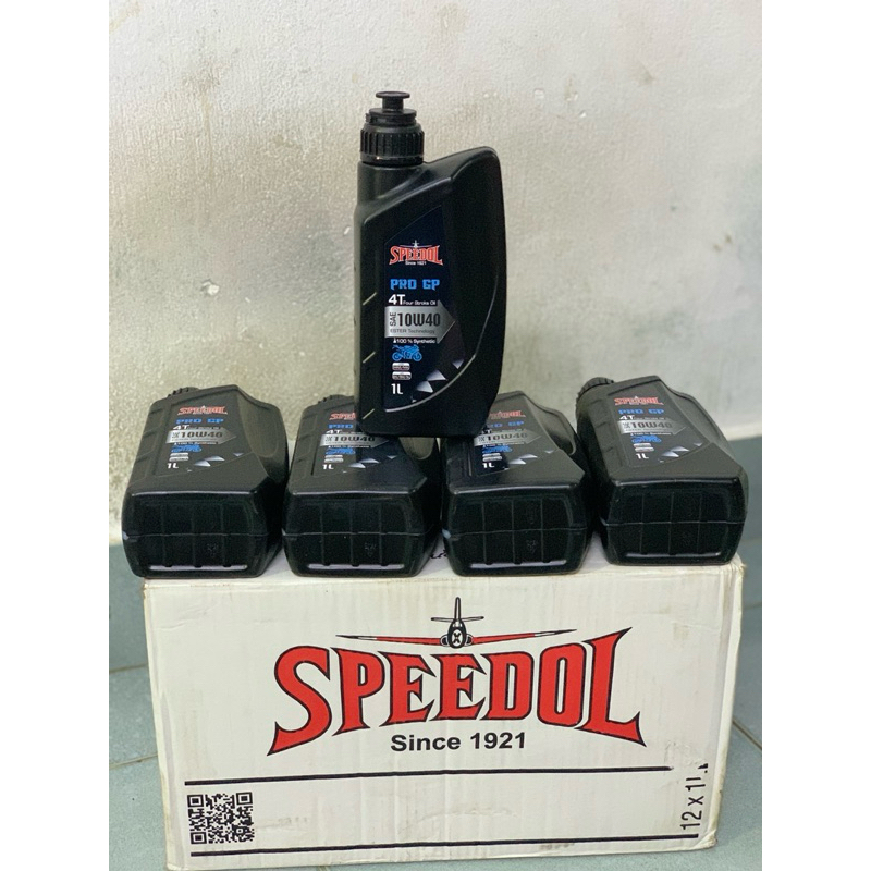 Nhớt SPEEDOL PRO GP 4T 10W40 dành cho xe số moto (có chiếc lẻ)