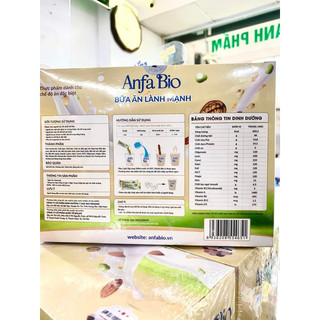 Sữa Hạt Anfa Bio Dinh Dưỡng Lành Mạnh