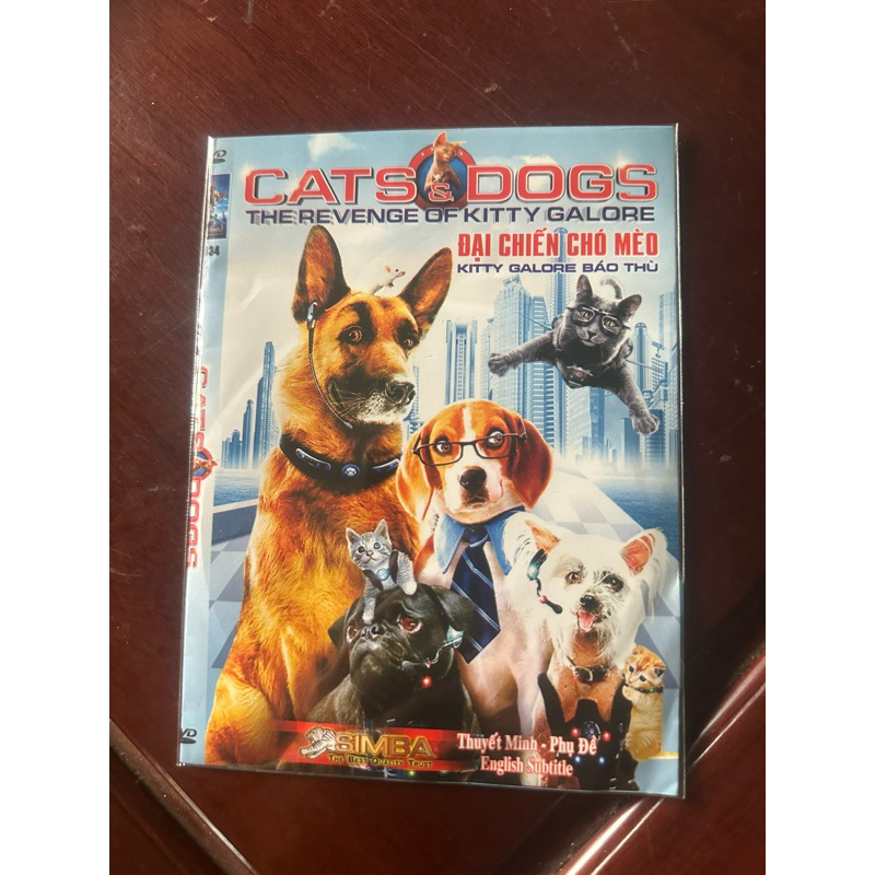 Dvd Phim Đại Chiến Chó Mèo