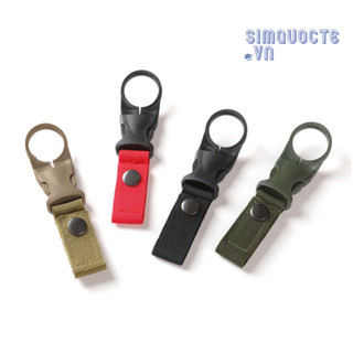 Móc khoá balo treo chai nước chiến thuật Dây đai nhựa có khóa chốt dùng đi du lịch, đi phượt, trekking tiện lợi MPK13