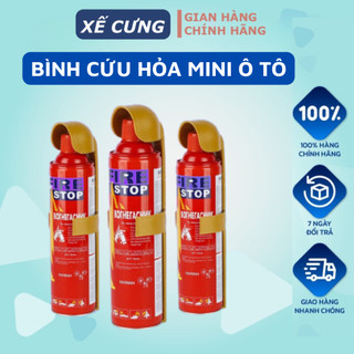 Bình chữa cháy cứu hỏa mini trên ô tô dung tích nhỏ gọn