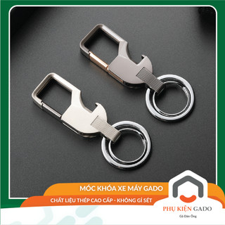 Móc khóa xe máy GADO móc gắn chìa khóa đeo lưng quần OM176 chất liệu thép cao cấp
