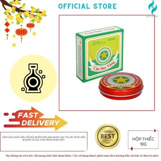 Cao sao vàng opc - hộp thiếc 10g