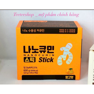 Thạch nghệ nano curcumin nội địa hàn hộp 30 thanh