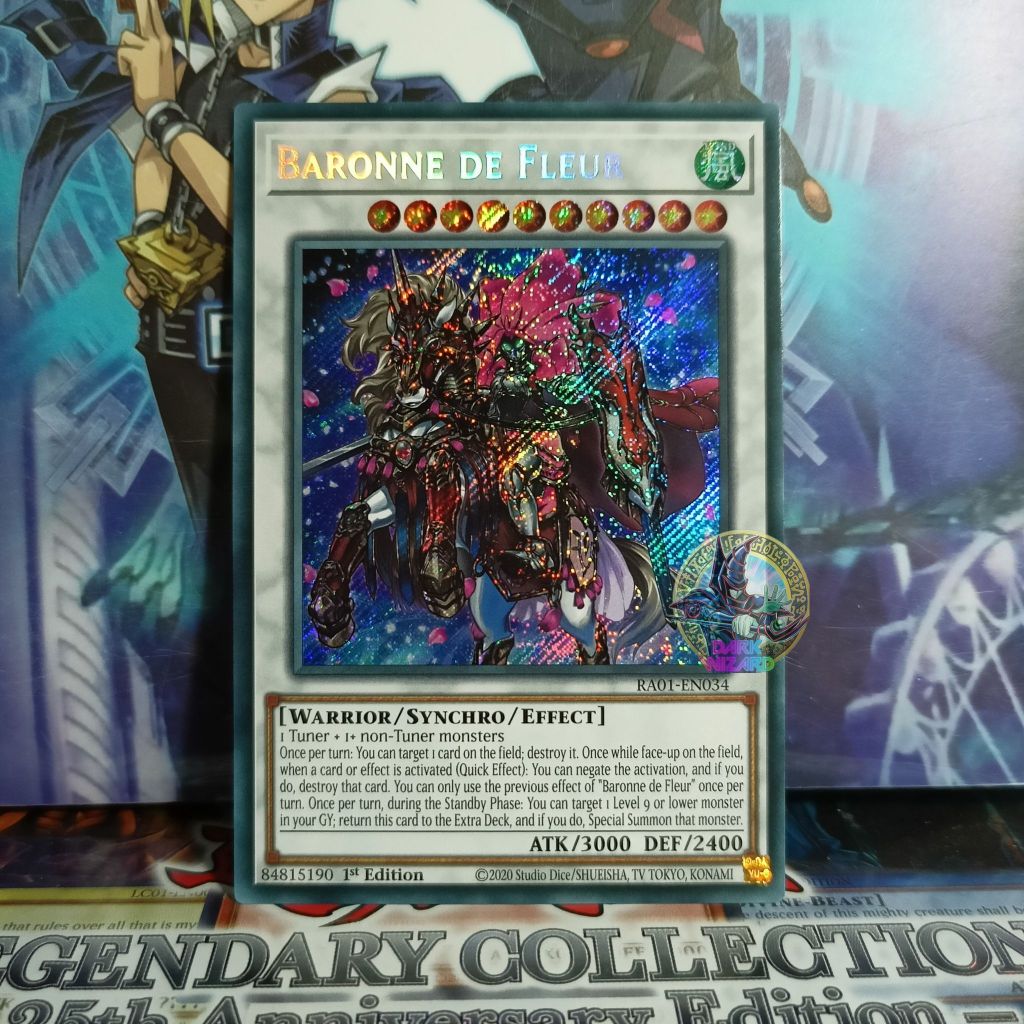 Baronne de Fleur – RA01-EN034 – Secret Rare [Thẻ bài Yugioh]