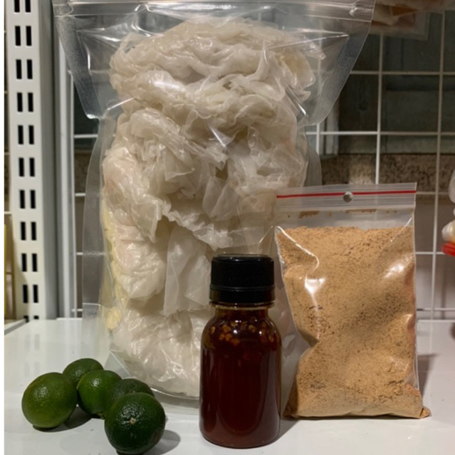 COMBO BÁNH TRÁNG PHƠI SƯƠNG + SỐT TẮT + MUỐI SẶC