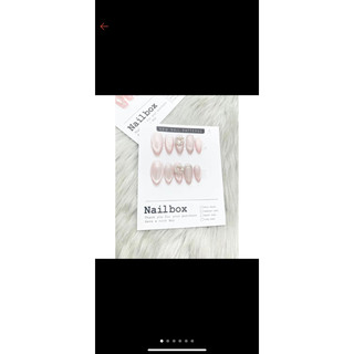  nailbox thiết kế  mắt mèo kim cương ovan nền  Hồng thạch