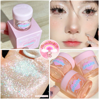  Bột nhũ Xixi bắt sáng Dream Clear Flash Highlighter hỗ trợ trang điểm lấp lánh chính hãng 