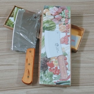 Dao chặt thịt, Xương cán gỗ sắc, dày