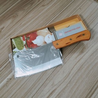 Dao chặt thịt, Xương cán gỗ sắc, dày