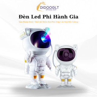 Đèn Led Phi Hành Gia Chiếu Bầu Trời Thiên Hà, Đèn Ngủ Chiếu Sao Mẫu Mới - Siegis