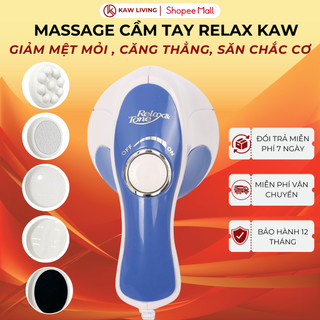 Máy massage cầm tay Relax Spin Tone KAW, massage toàn thân, Giảm mệt mỏi, Săn chắc cơ, Giảm mỡ bụng