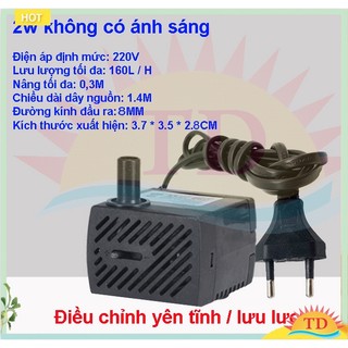 Máy bơm nước chìm cho hồ cá, hòn non, bộ thác nước
