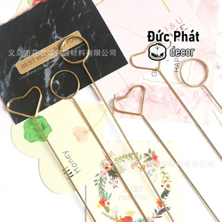Combo 100 que cài thiệp gắn bó hoa, cây que cài thiệp, cài tranh ảnh đẹp chắc chắn đẹp