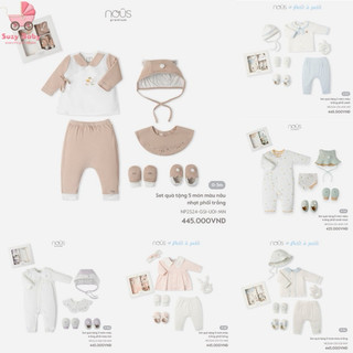 ̣̣̣set quà tặng sơ sinh newborn nous, suzybaby