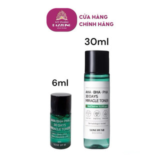 COMBO Some By Mi AHA-BHA-PHA 30 Days Miracle Toner 150ml + Kem Chống Nắng Truecica Mineral Calming Tone-Up Suncream 50ml