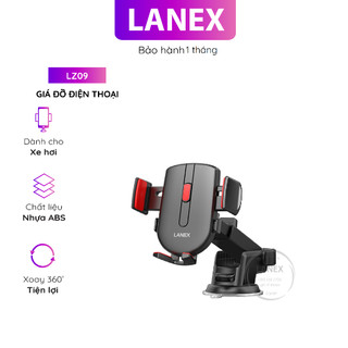 Giá Đỡ Điện Thoại Lanex Lz09 Trên Xe Hơi Nhựa Abs
