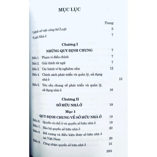 Sách - Luật Nhà Ở ( Được Thông Qua Ngày 27/11/2023)
